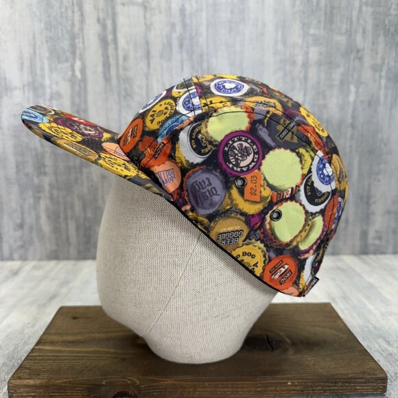 Skate Mental 5 Panel Hat Cap Beer IPA Bottle Cap Skateboard - Picture 3 of 10